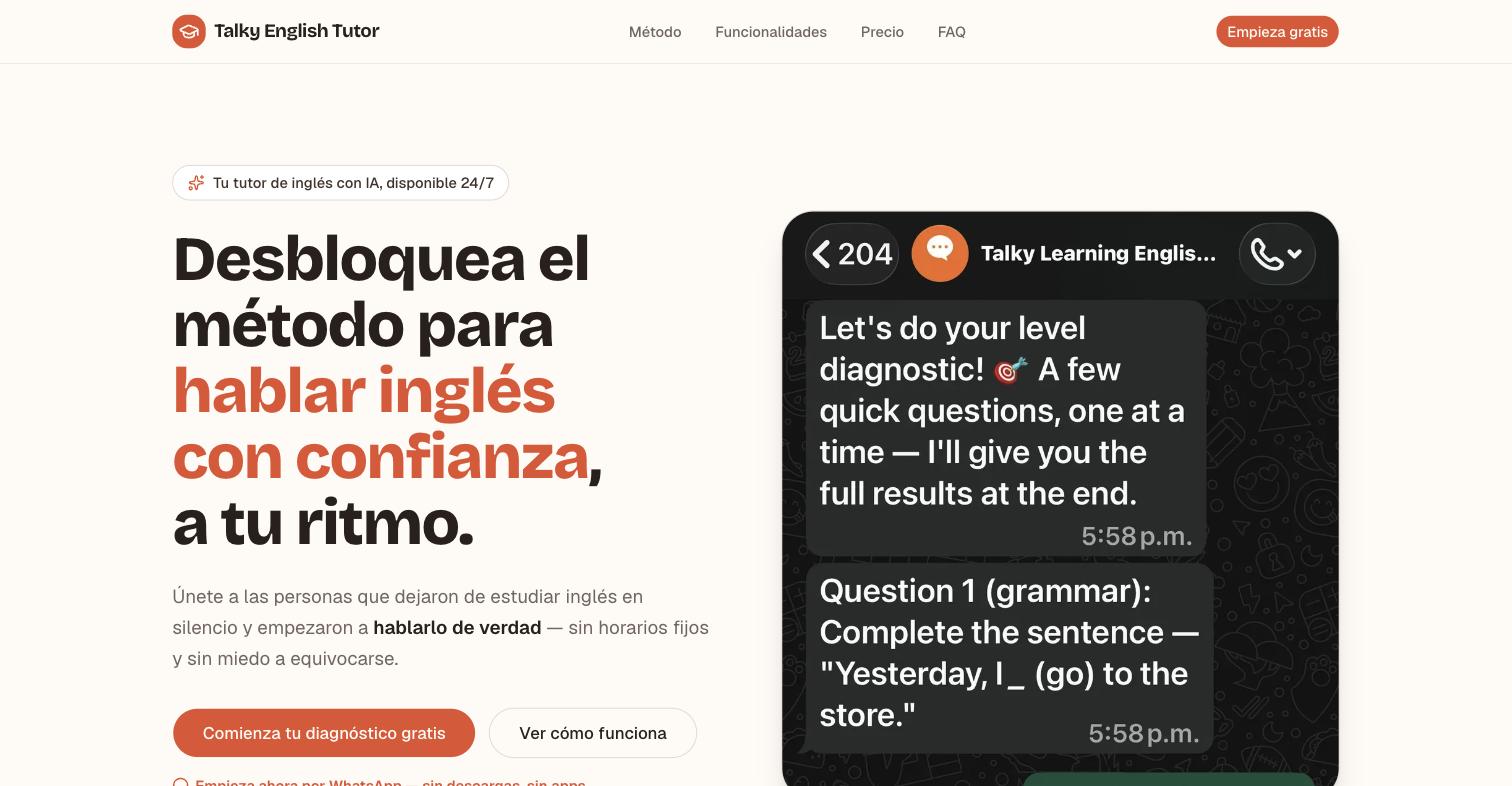Talky English Tutor